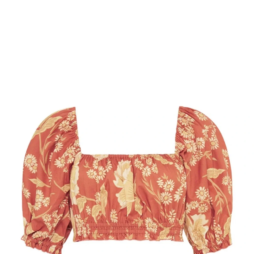 Spell Sloan Cropped Top - Ochre XS preowned - Picture 4 of 5